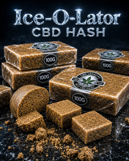 Ice - o - Lator Hash CBD - CBD Portugal - CBDLegalPT