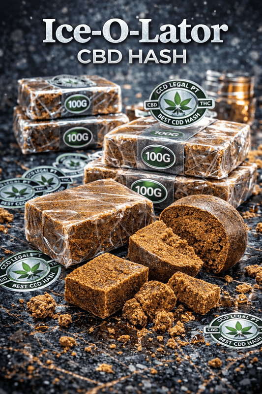 Ice - o - Lator Hash CBD - CBD Portugal - CBDLegalPT