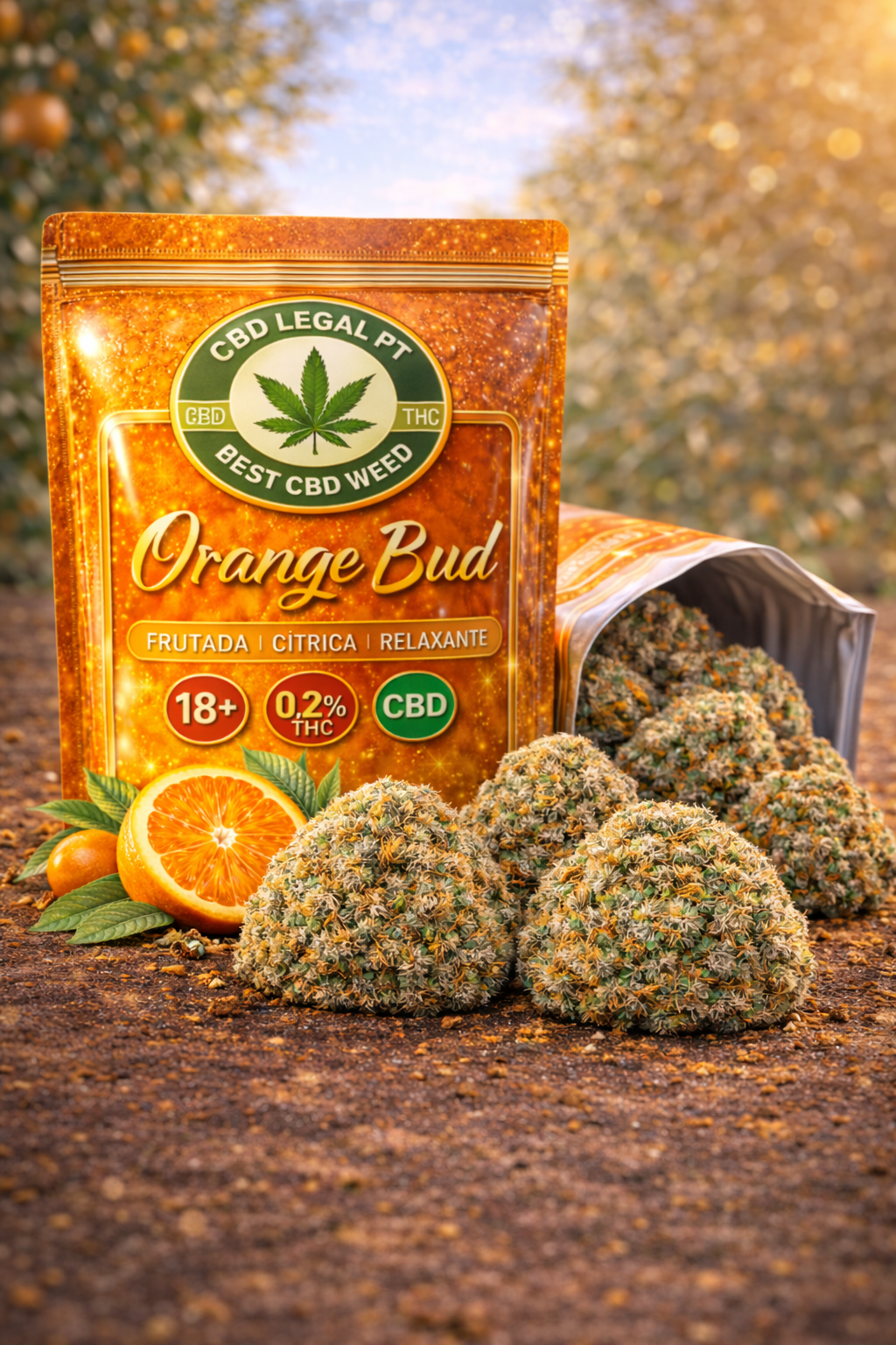 Orange Bud CBD - CBD Portugal - CBDLegalPT