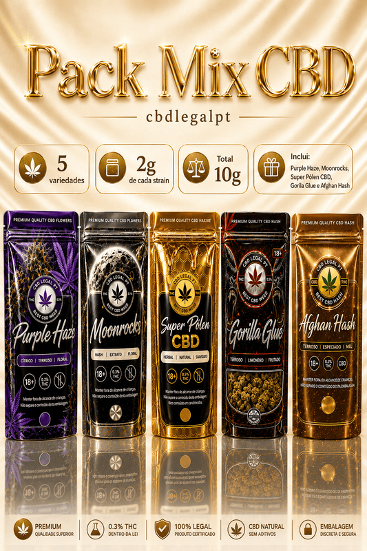 Pack CBD Mix - CBD Portugal - CBDLegalPT