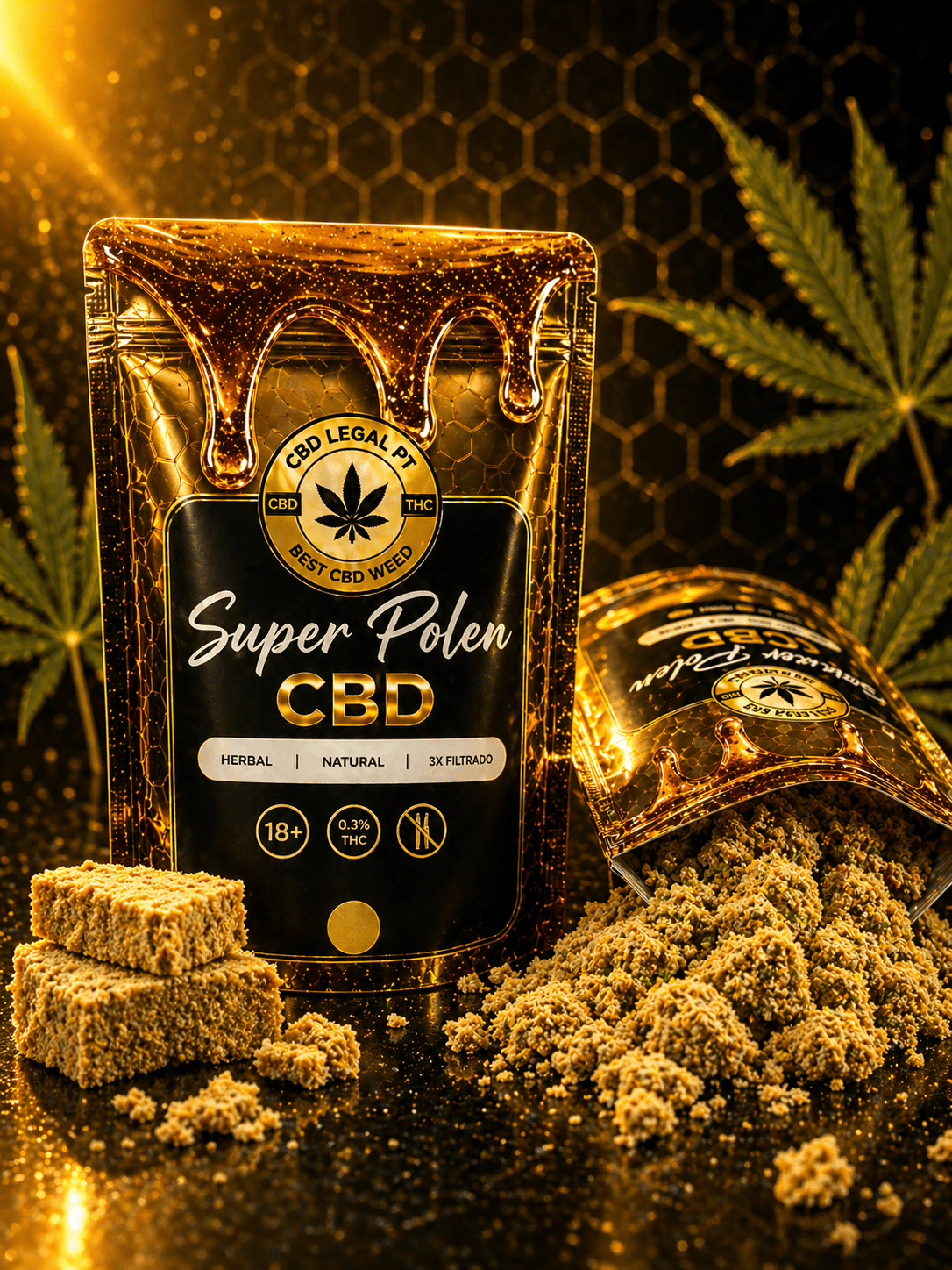 Super Pólen CBD - CBD Portugal - CBDLegalPT