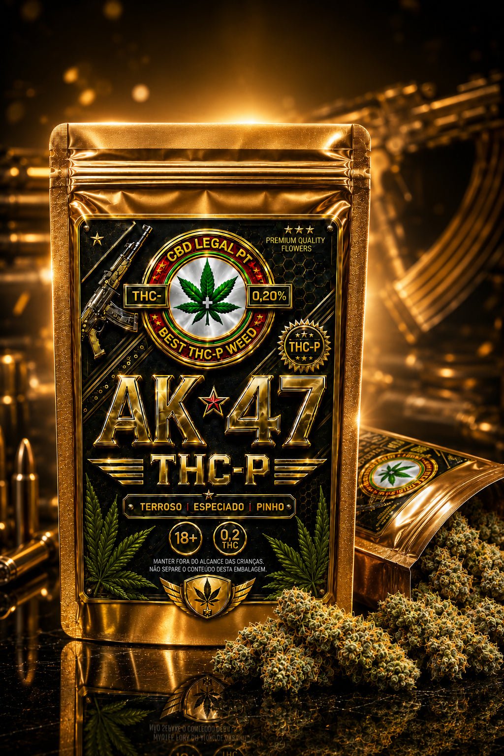 AK-47 THC-P - CBD Portugal - CBDLegalPT