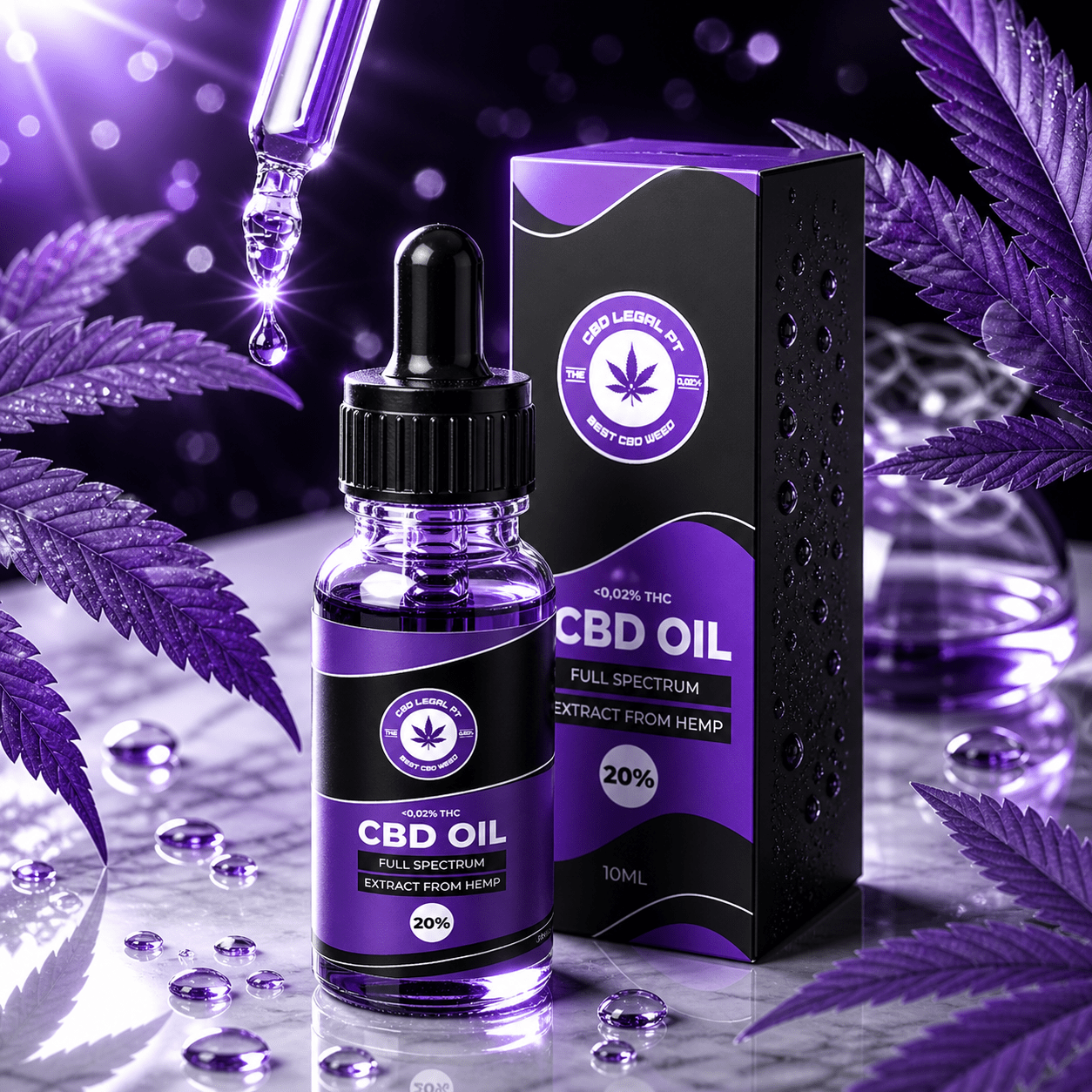 Óleo CBD 20% - CBD Portugal - CBDLegalPT