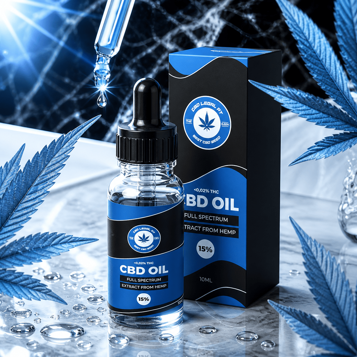 Óleo CBD 15% - CBD Portugal - CBDLegalPT