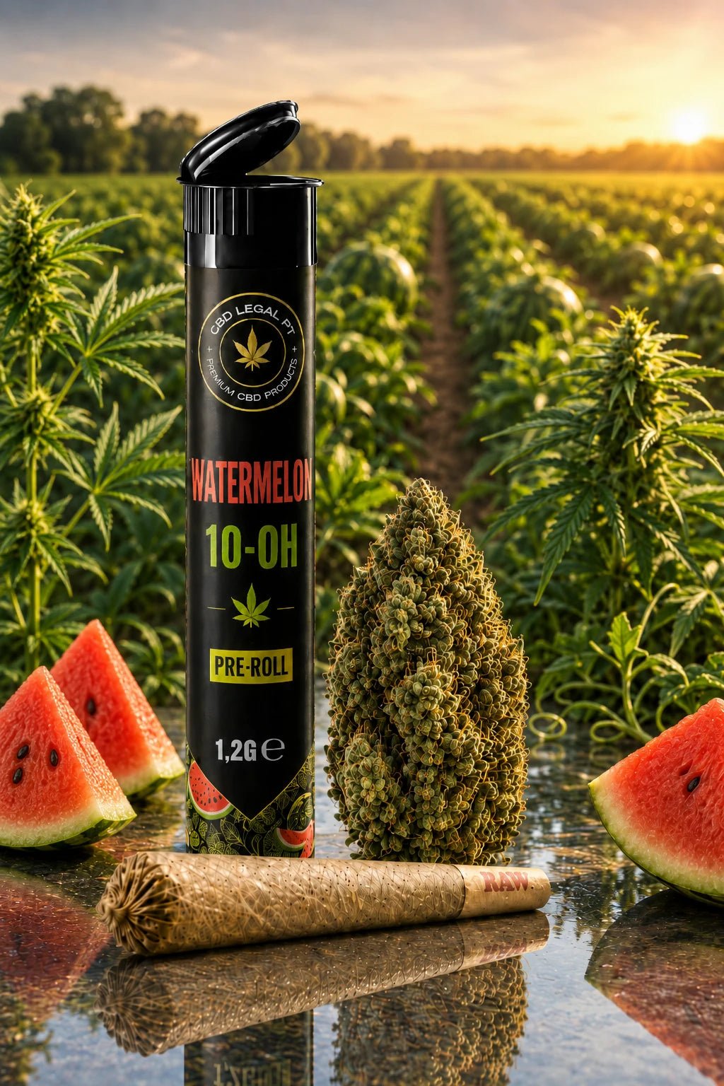Pré-Roll 10-OH - 1.20g (Watermelon) - CBD Portugal - CBDLegalPT