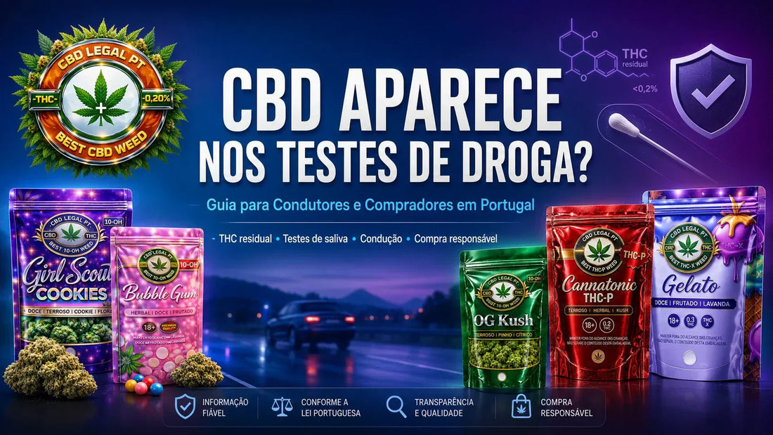 CBD Aparece nos Testes de Droga? Guia para Condutores e Compradores em Portugal - CBDLegalPT