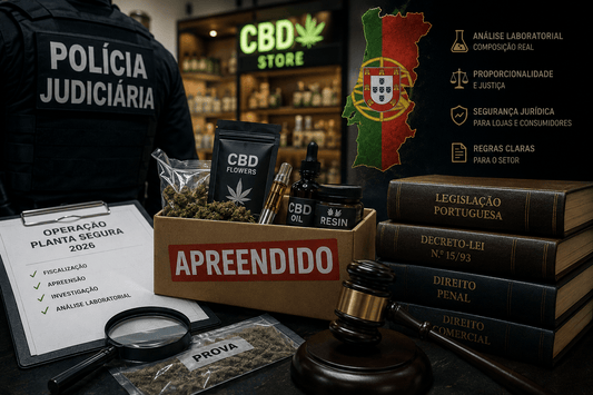 Apreensões em Lojas de CBD em Portugal: O Que Está a Acontecer em 2026? - CBDLegalPT