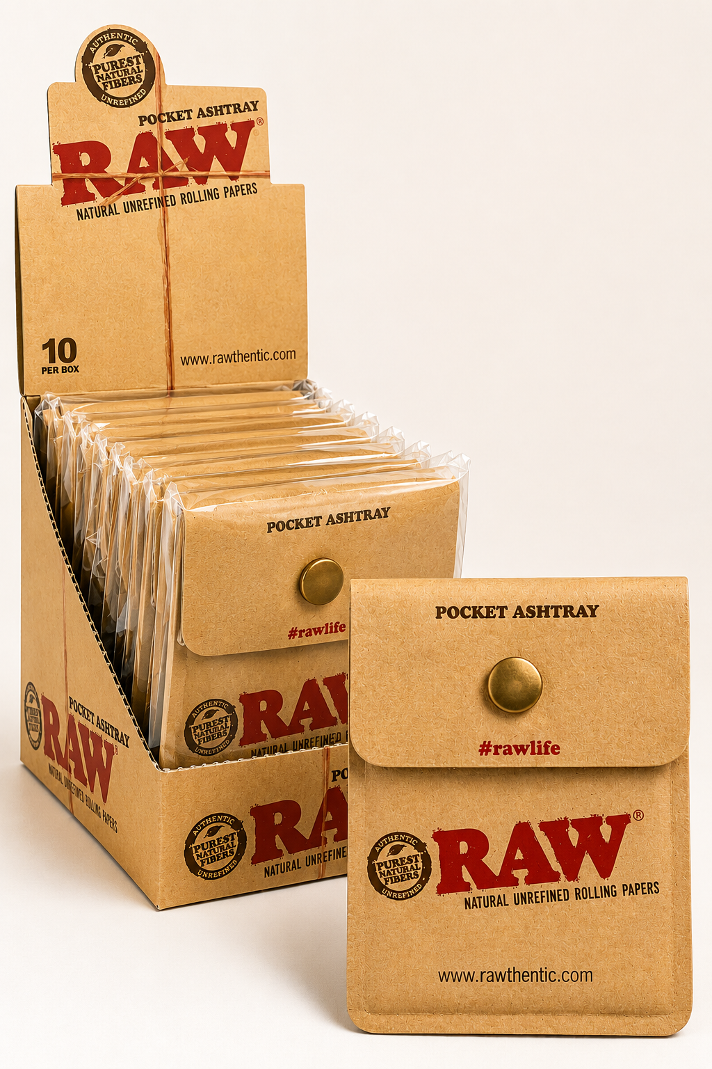 Cinzeiro Portátil RAW Pocket Ashtray