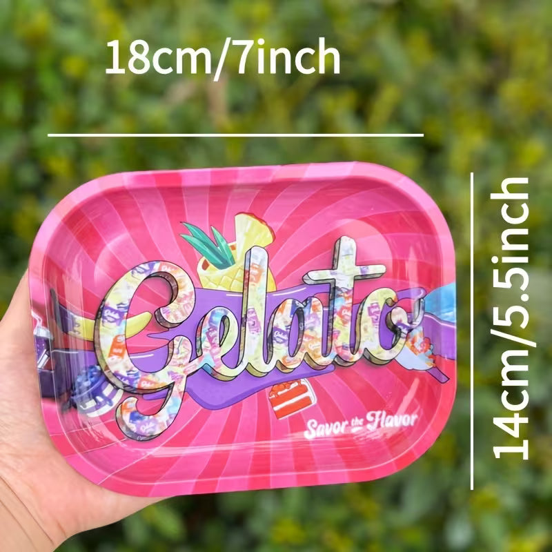 Tabuleiro Gelato para Enrolar — Detalhe — CBDLegalPT