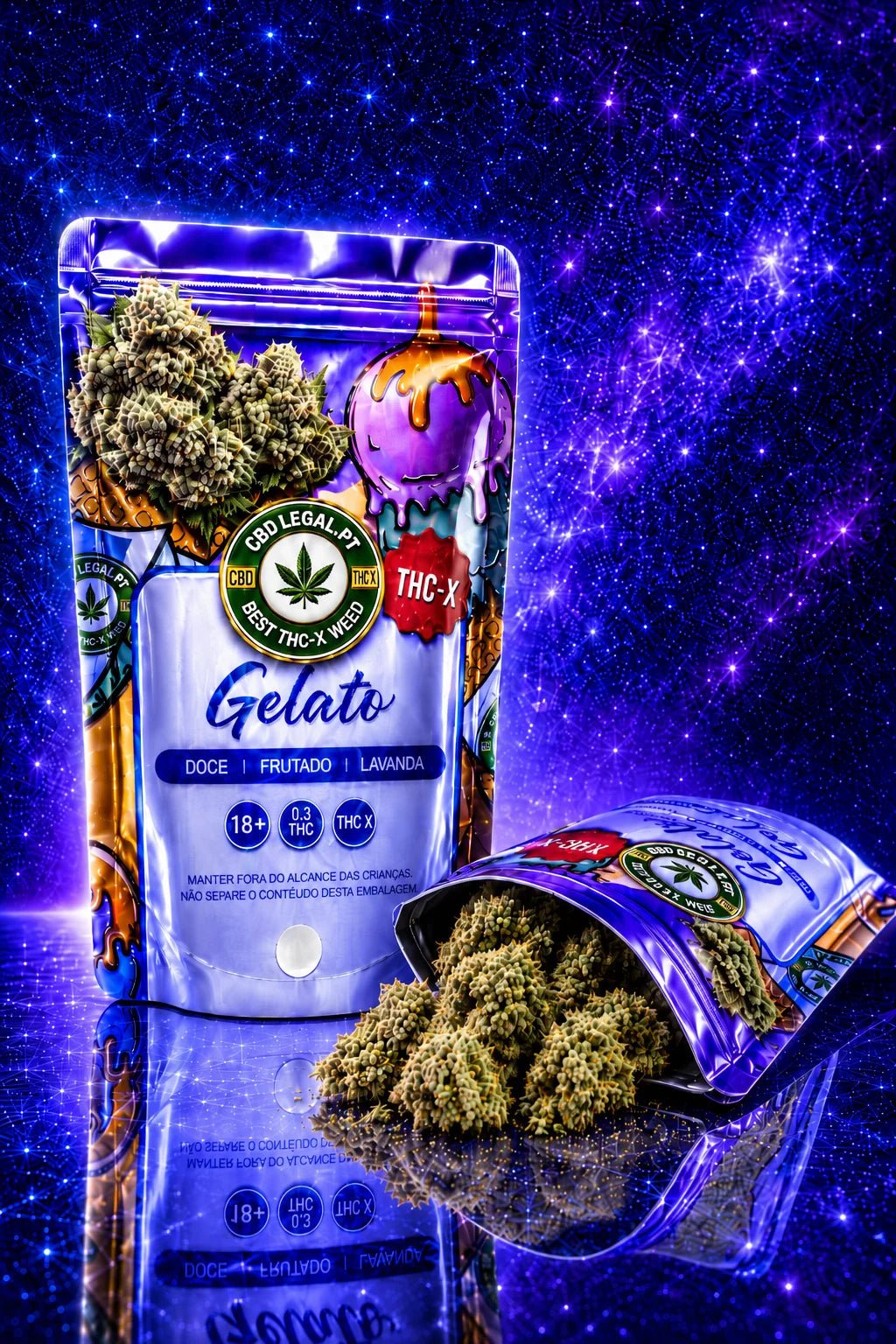 Gelato THC-X - CBD Portugal - CBDLegalPT