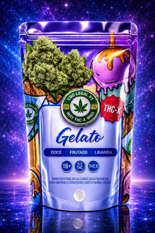 Gelato THC - X - CBD Portugal - CBDLegalPT