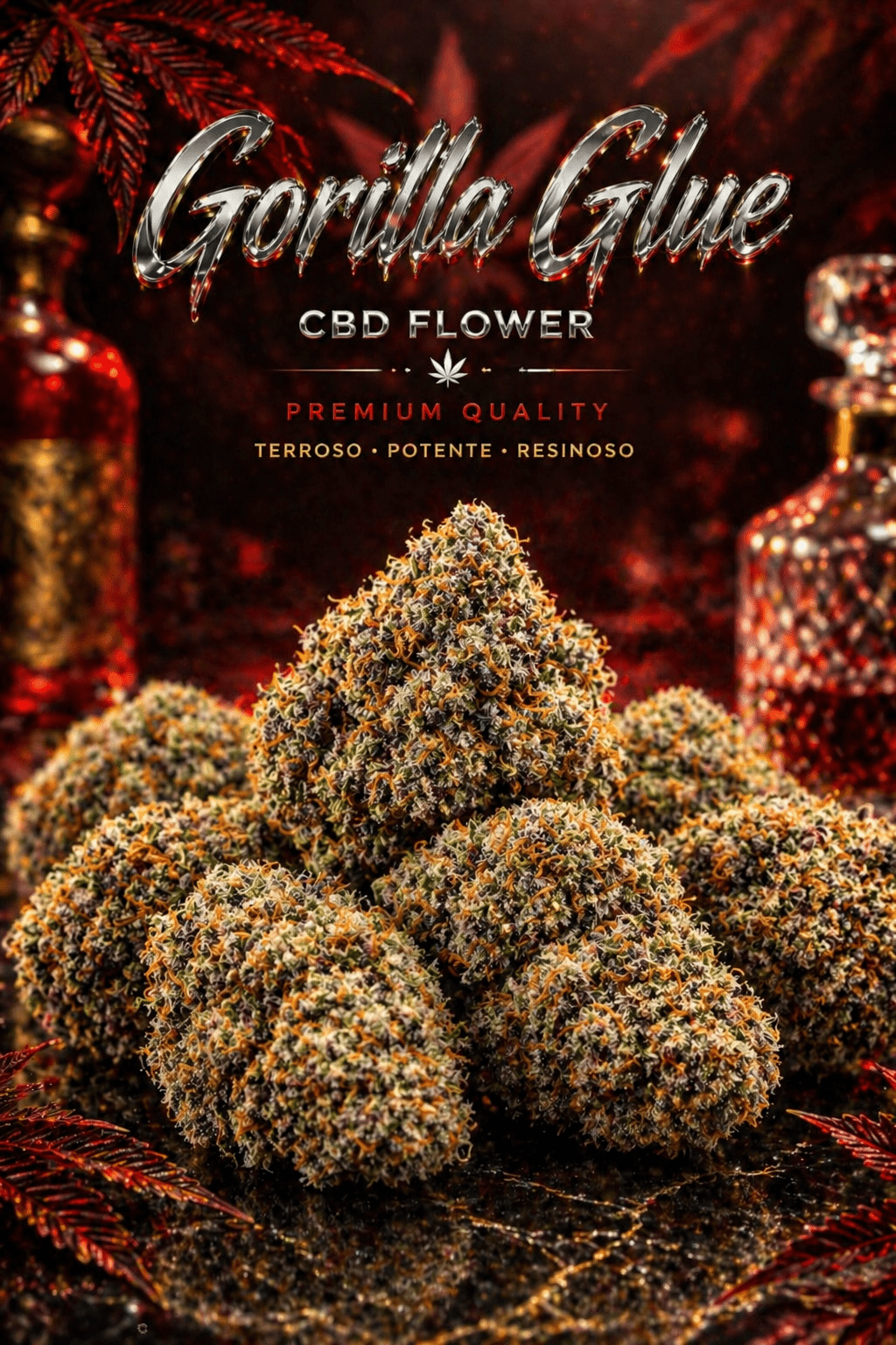 Gorilla Glue CBD - CBD Portugal - CBDLegalPT