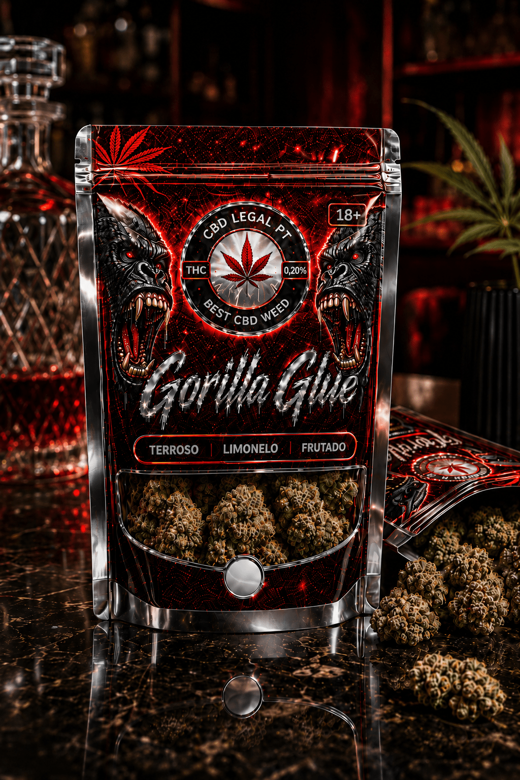 Gorilla Glue CBD - CBD Portugal - CBDLegalPT