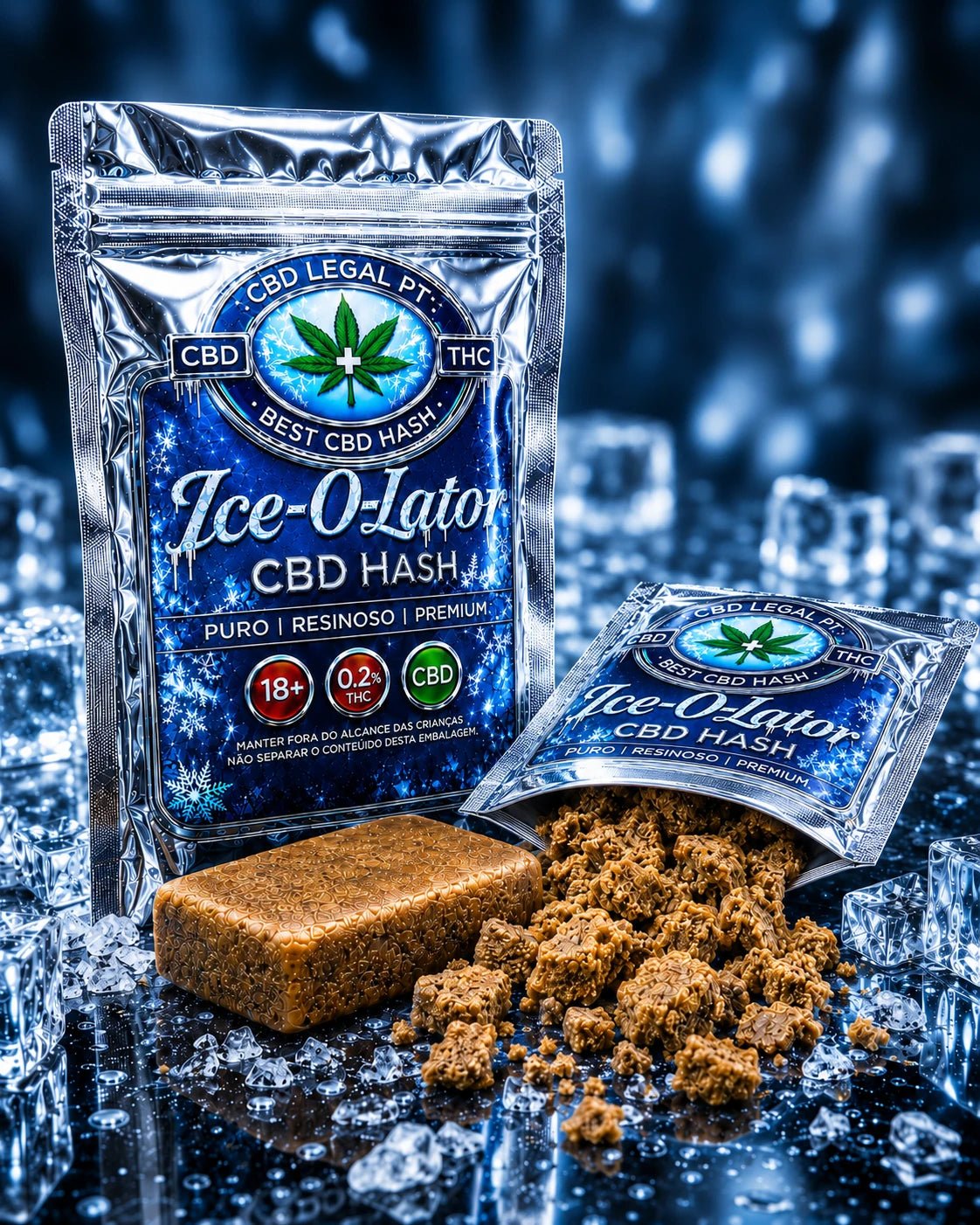 Ice-o-Lator Hash CBD - CBD Portugal - CBDLegalPT