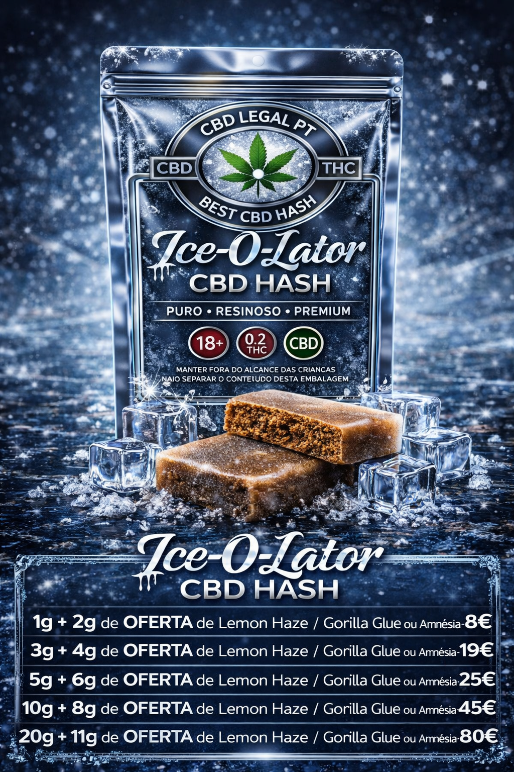 Ice-o-Lator Hash CBD