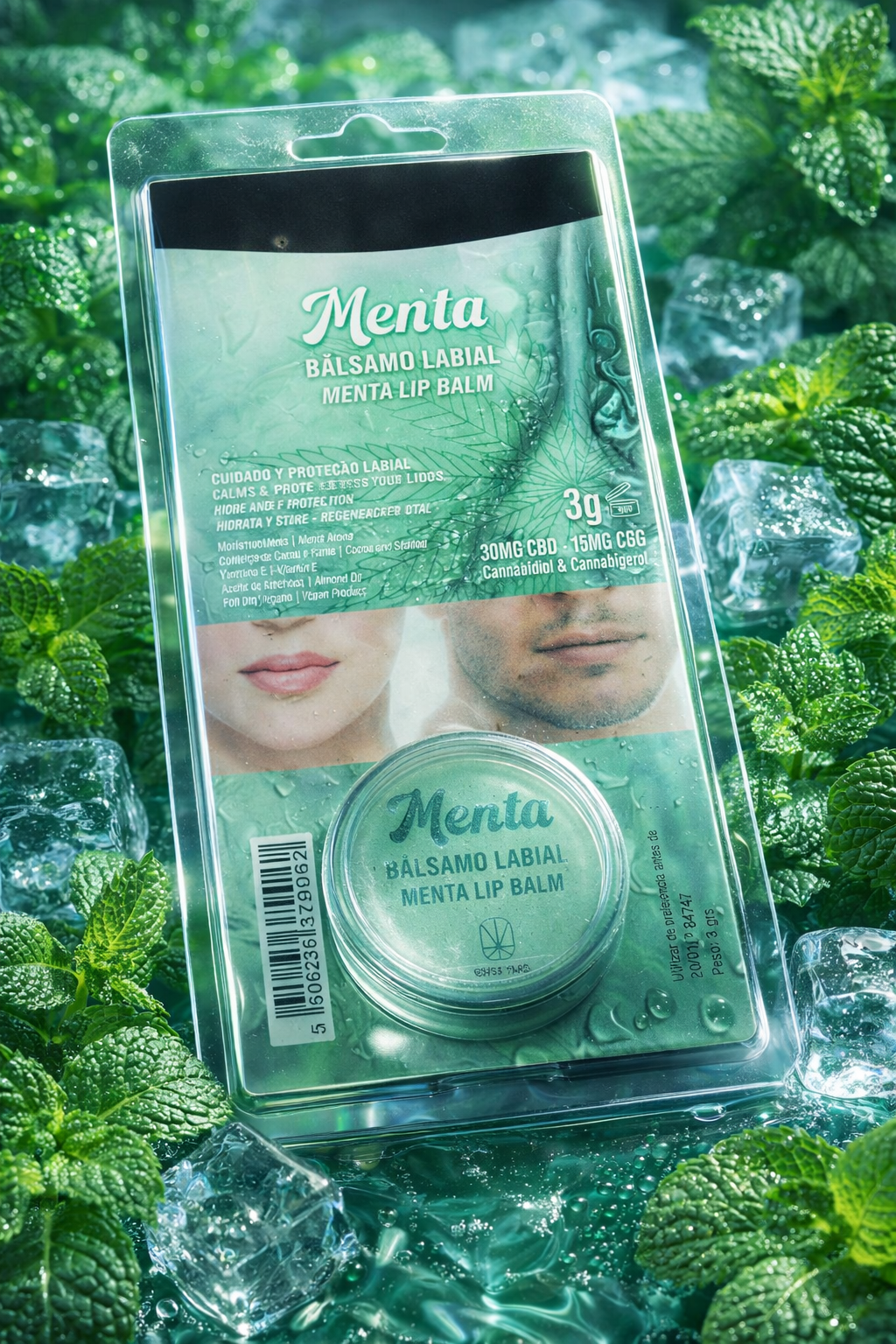 Lip Balm - Menta - CBD Portugal - CBDLegalPT