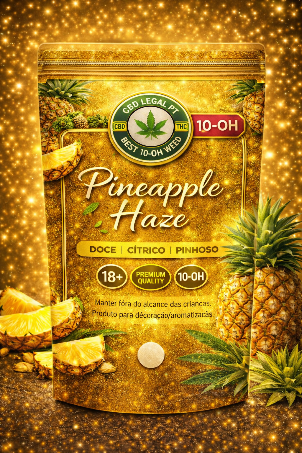 Haze de piña HHC 50%