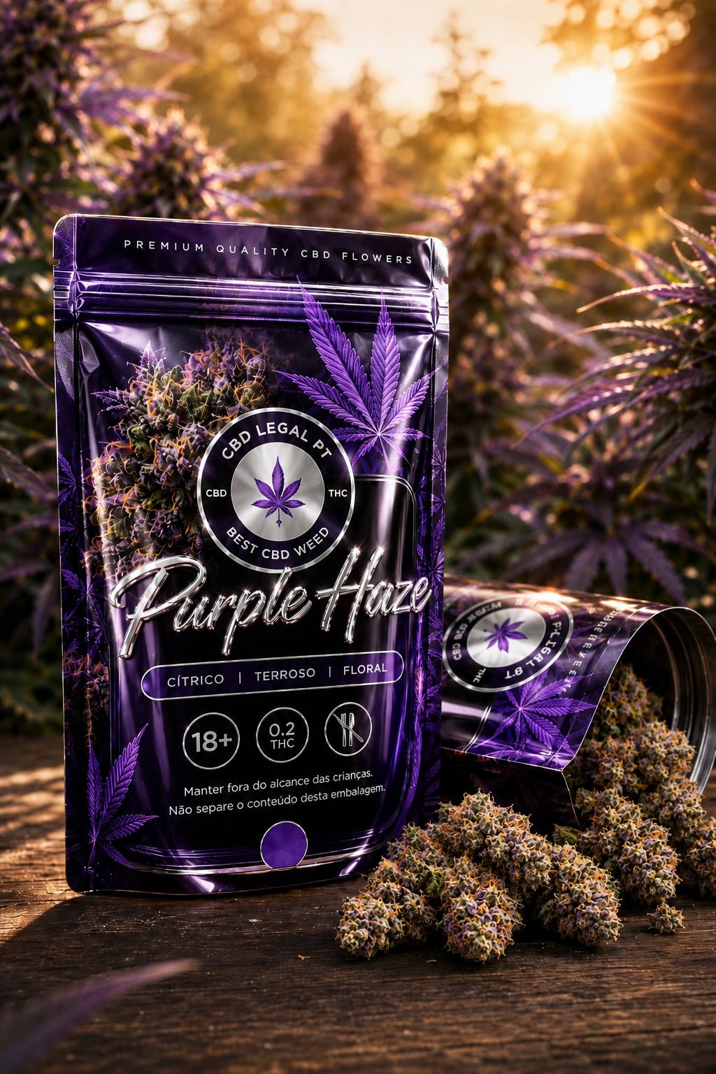 Purple Haze CBD - CBD Portugal - CBDLegalPT