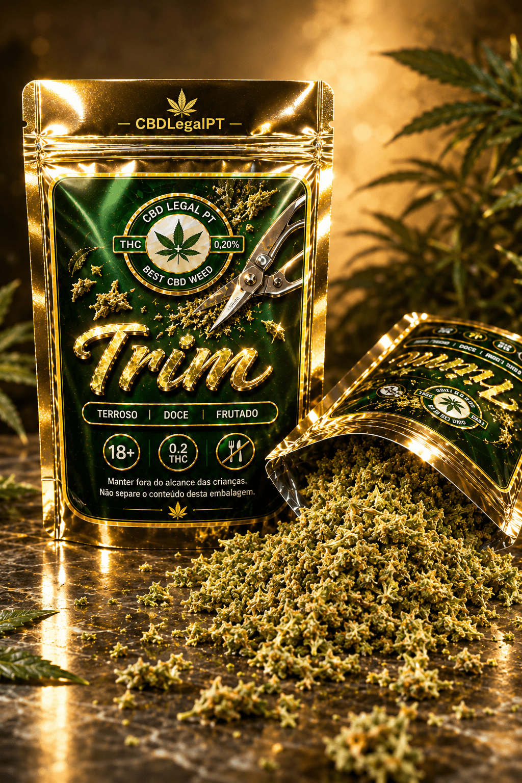 Trim de CBD - CBD Portugal - CBDLegalPT