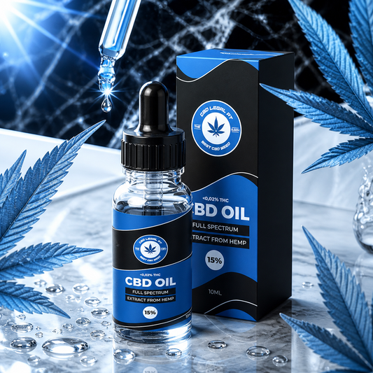 Óleo CBD 15% — Frasco 10ml — CBDLegalPT