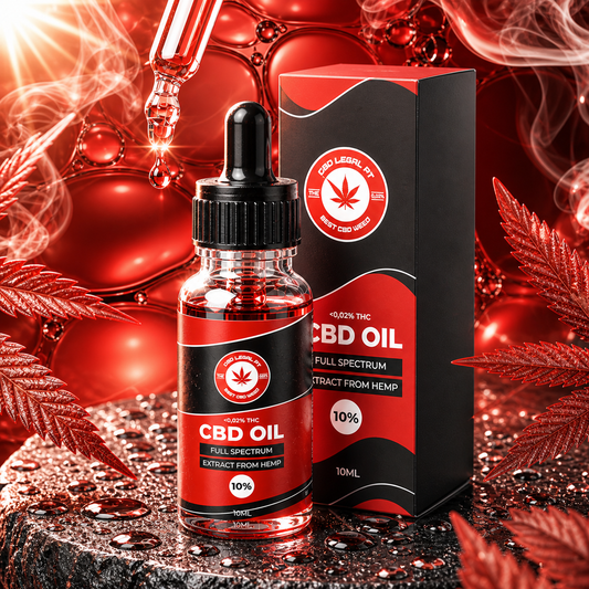 Óleo CBD 10% — Frasco 10ml — CBDLegalPT