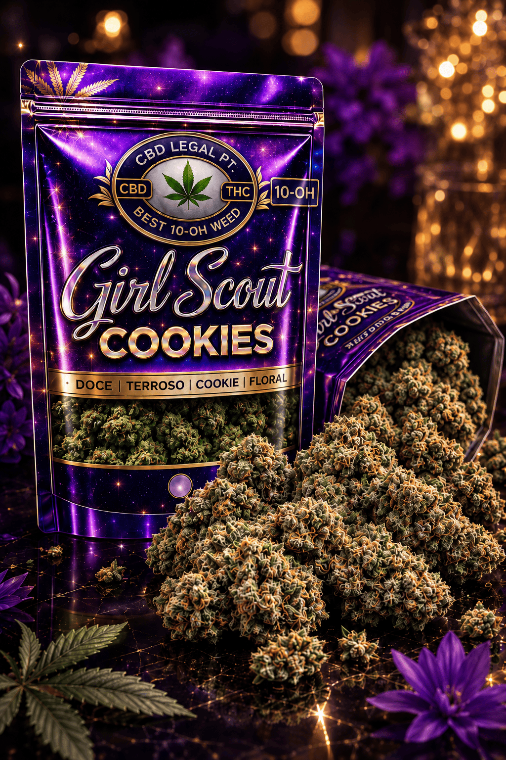 Girl Scout Cookies 10 - 0H - CBD Portugal - CBDLegalPT